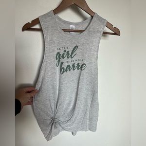 Barre tank